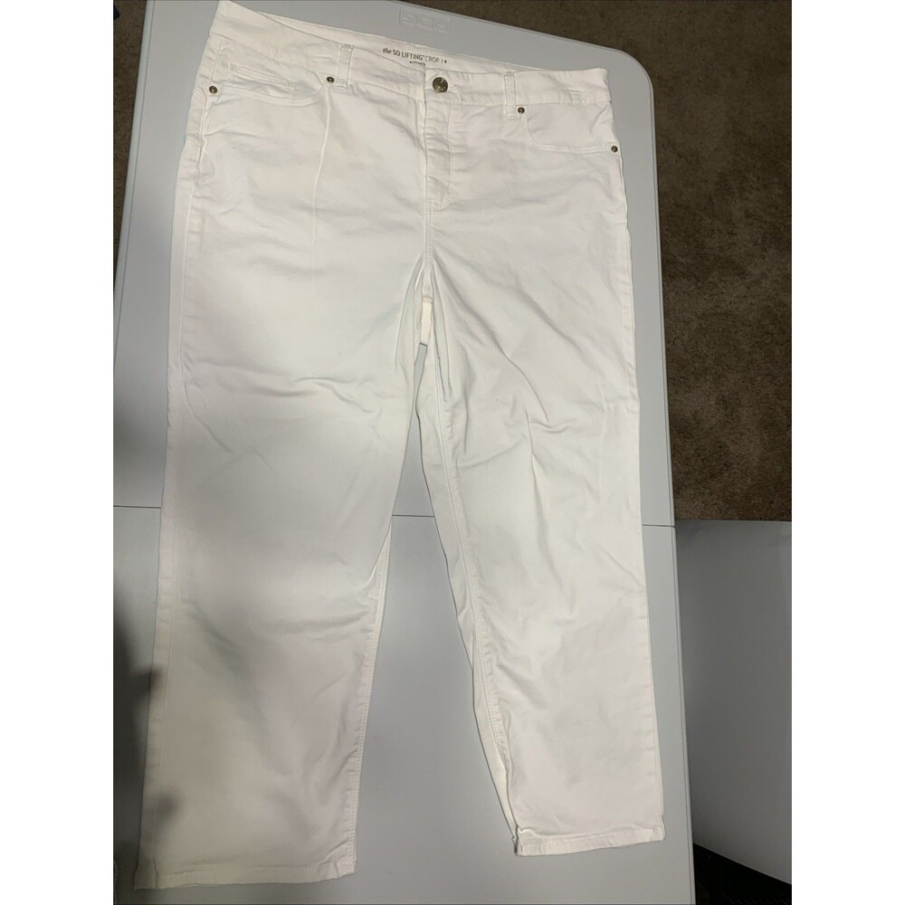 Chicos So Lifting Crop White Size 2